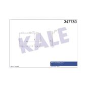 Kale 347780 Accent 1.3 1.5 95 00 AC Klimasız 335x598x16 Brazing Radyatör