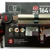 Kale 68 mm Nikel Tüpten Şifreli Mandal Topuzlu Silindir Kilit