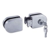 Kale KD-070/20-125 Çift Kanat Cam Kapı Kilidi