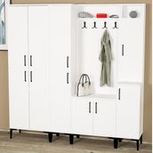 Kalender Dekor Rose-1-2-3-4-RS01 Portmanto Vestiyer Ayakkabılık