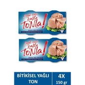 Kalite Tonla Ayçiçek Yağlı Ton Balığı 2x150 gr x2 Adet