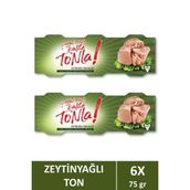 Kalite Tonla Zeytin Yağlı Ton Balığı 3x75 gr x2 Adet