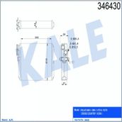 Kalorifer Radyatörü Volvo S60 2,0t 2,4 2001 S80 1998 2006 V70 2000 Xc70 2000 Xc90