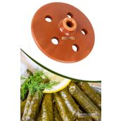Kalsiyum Mood Sırlı Toprak Dolma Sarma Taşı Kapağı 22 cm Orta Boy