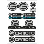 Kalyoncu Motor Gri CF Moto Sticker Seti