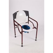 Kamp Klozeti Seyyar Kamp Tuvaleti Taşınabilir Wc Tuvalet Katlanabilir - 6456 Ecorce Tube Marron - Polyester