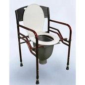 Kamp Klozeti Seyyar Kamp Tuvaleti Taşınabilir Wc Tuvalet Katlanabilir Direk Wc - 6456 Ecorce Tube Marron - Polyester