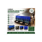 kanatlımalzemeleri 3 GÖZLÜ OTOMATİK FOLLUK GALVANİZLİ PİT PİRE YAPMAZ