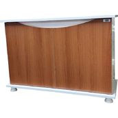 Kanki Pet 100 cm MDF KP1004025VC Flex Venedik Ceviz Kapaklı Akvaryum Sehpası