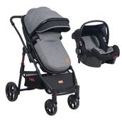 Kanz D-GO Travel Sistem Gri Bebek Arabası Puset