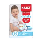 Kanz Soft & Pure Pants No:6 XXLarge 20 Adet Külot Bebek Bezi