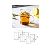 Kapris Borosilikat 6x200 ml Cam Kupa Bardak