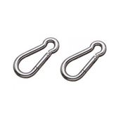 Kaptan Karabina Galvaniz 5Mm ( 25 Adet ) - 5 Mm