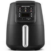Karaca Air Pro Cook Köz Steel XL Black Silver Çelik Hazneli Airfryer