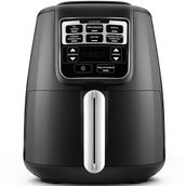 Karaca Air Pro Cook XL 2 in 1 4 lt Black Chrome Airfryer