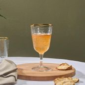 Karaca Akroma 360 ml Gold Transparent Kadeh