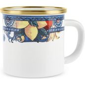 Karaca Amalfi Emaye Kupa 350 ml - Renkli
