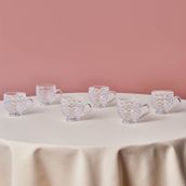 Karaca Beril 180 ML 6 Kişilik Cam Çay Fincan Takımı