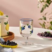 Karaca Blueberry Kadeh 390 ml Mor - Mavi