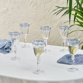 Karaca Casa 6'lı Kadeh 270 ml - Mavi