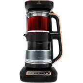 Karaca Çaysever Robotea Pro 4in1 Black Copper Konuşan Cam Çay Makinesi