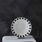 Karaca Damalı 14 cm Porselen Salata Kasesi