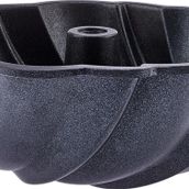 Karaca Diamond Pare Döküm Siyah 24 cm Kek Kalıbı