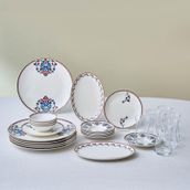 Karaca Forever Bone Iznik 26 Parça 6 Kişilik Kahvaltı Takımı