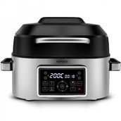 Karaca Gastro Grill 6 Kişilik 6 lt Gri-Siyah Airfryer ve Izgara Makinesi