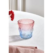 Karaca Glacier 287 ml Mavi Pembe Su Bardağı