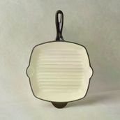 Karaca Heritage Demir Döküm Emayeli Grill 26 cm Kırmızı Tava