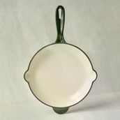 Karaca Heritage Demir Döküm Emayeli Yeşil 26 cm Tava