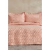 Karaca Home Breeze Soft Somon Çift Kişilik Yatak Örtüsü Takımı