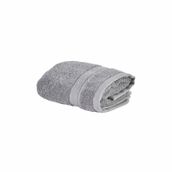 Karaca Home Comfort Touch Gri 30x50 cm Düz Pamuk Havlu