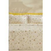 Karaca Home Emma %100 Pamuk Sarı Tek Kişilik Pike Takımı