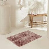 Karaca Home Jules Makarna Gül Kurusu 60x90 cm Banyo Paspası