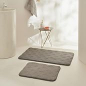 Karaca Home Karving Antrasit Banyo Paspası
