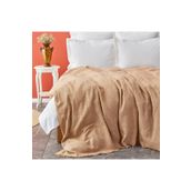 Karaca Home Liora Bej Çift Kişilik Yatak Örtüsü