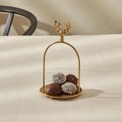 Karaca Home Maison 12x12x20 cm Gold İkramlık