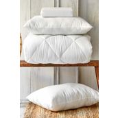 Karaca Home Microfiber Soft Çift Kişilik 2'li Silikon Yastık ve Yorgan