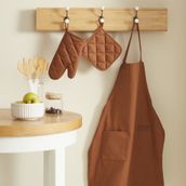 Karaca Home Terracotta Lisa Gabardin Mutfak Önlüğü