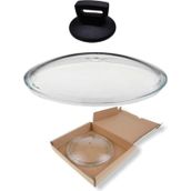 Karaca Kulp + 26 cm Tencere Sahan Tava Cam Kapağı