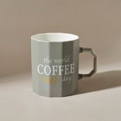 Karaca Latte Coffee Gri 325 ml Kupa