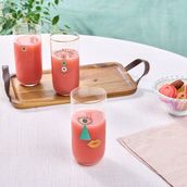 Karaca Lizzie 3'lü Meşrubat Bardağı 380 ml - Altın