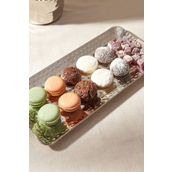 Karaca Loren 33x15 cm Gümüş Dekoratif Tepsi
