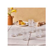 Karaca Margo 155 ml 6'lı Çay Bardağı ve Fincanı Seti
