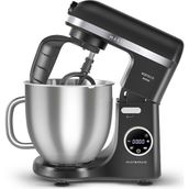 Karaca Mastermaid Chef Ultra D2000 W Dijital Ekranlı 7 lt Matte Black Siyah Hamur Yoğurma Makinesi