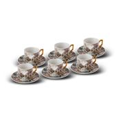 Karaca Milas 6 Kişilik 100 ml Kahve Fincan Takımı