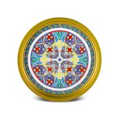 Karaca Napoli 35 cm Metal Yuvarlak Tepsi