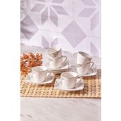 Karaca Nazende 80 ml 6 Kişilik Kahve Fincanı Takımı